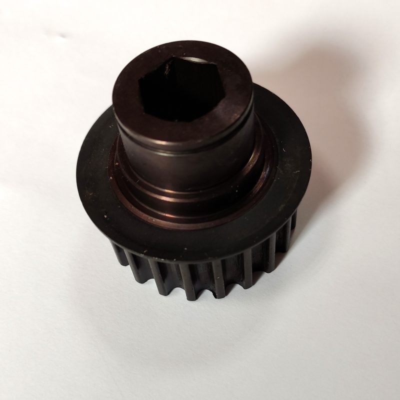 35.1022 27 21 TOOTH PULLEY HEX SHAFT REV3
