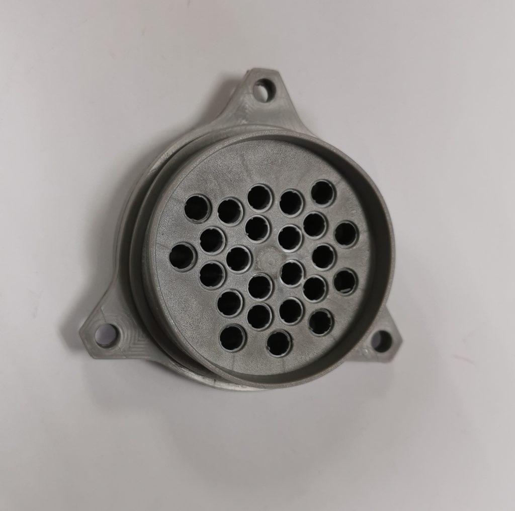 4025655 NOZZLE COLLECTOR 24C NO SECTOR SNAP GRAY