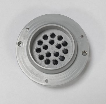 4028779 NOZZLE COLLECTOR 16C SNAP GRAY 2V